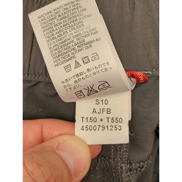 The North Face Paramount Trail Convertible Pants Men M Gray Nylon Hiking Outdoor - Picture 10 of 11